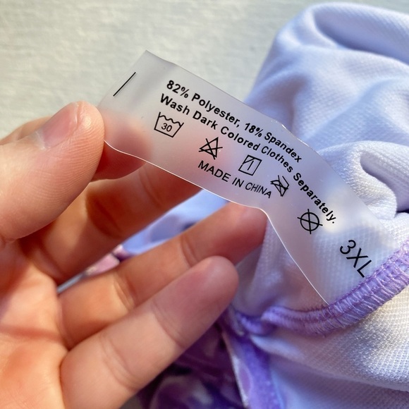 Shein Plus Size Burnout Velvet Leopard Print High Waist Bikini Set - Picture 4 of 10